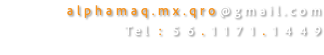 alphamaq.mx.qro@gmail.com
Tel : 56.1171.1449